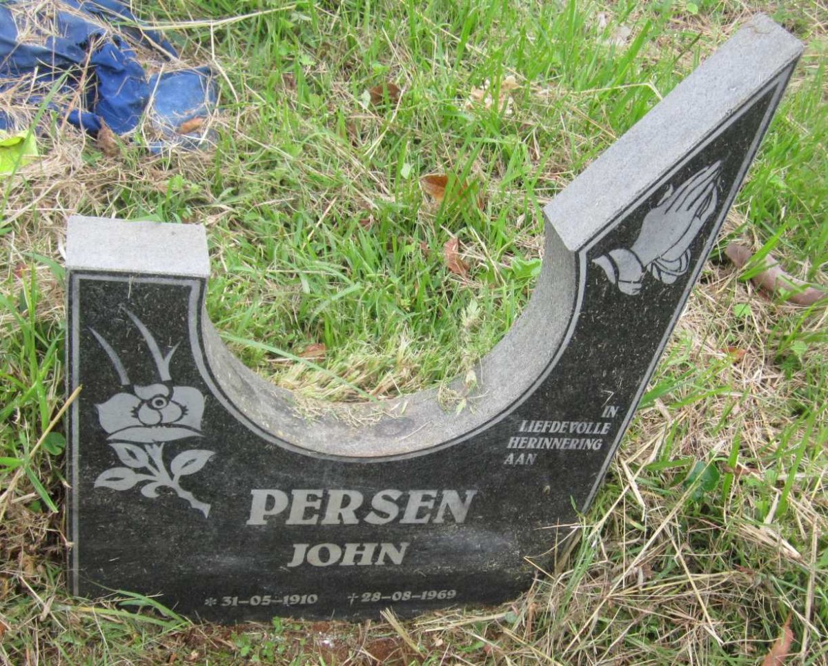PERSEN John 1910-1969