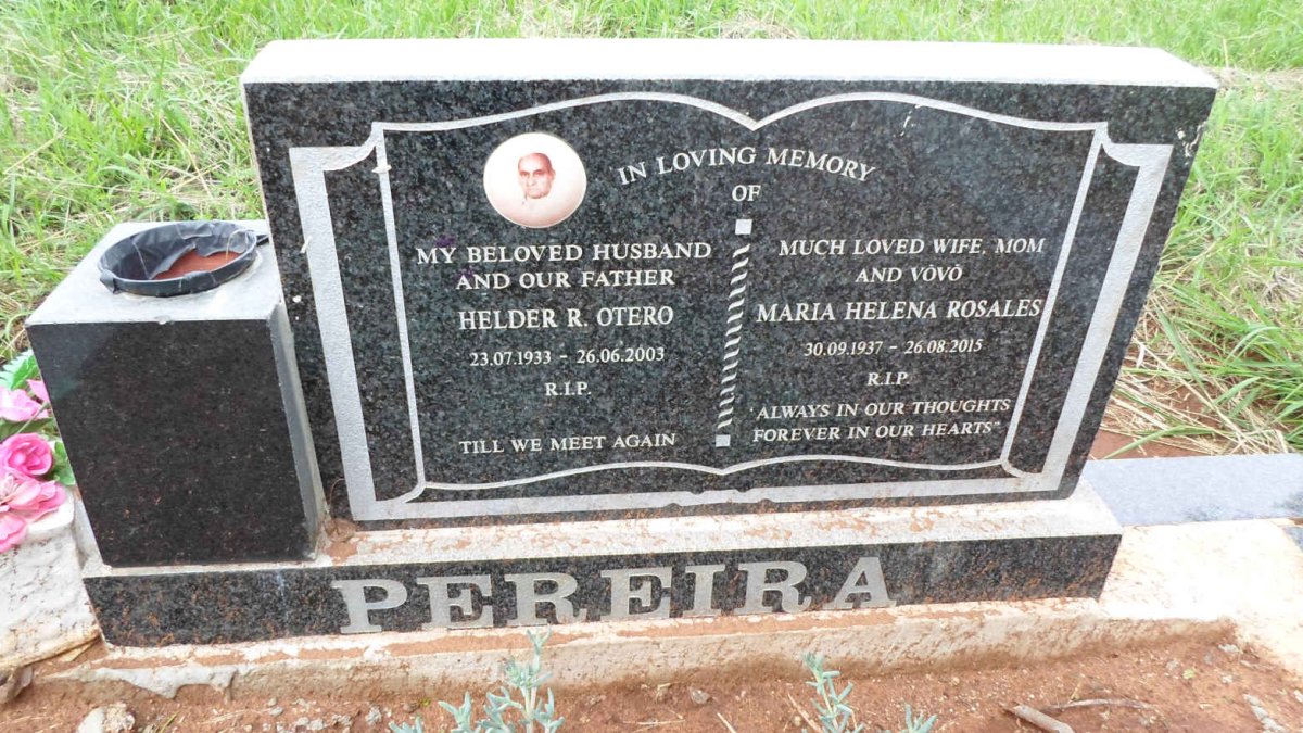 PEREIRA Helder R. Otero 1933-2003 &amp; Maria Helena Rosales 1937-2015