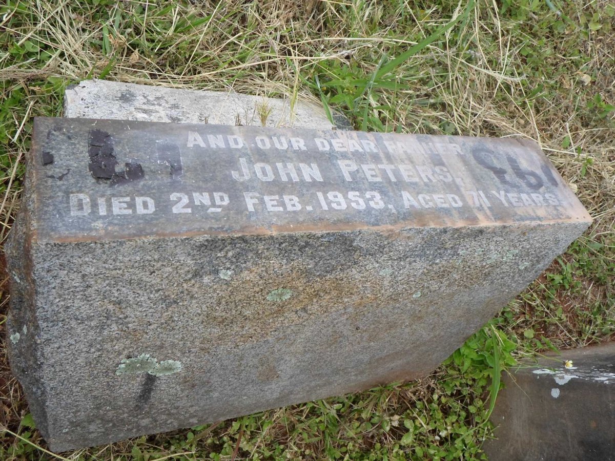 PETERS John -1953