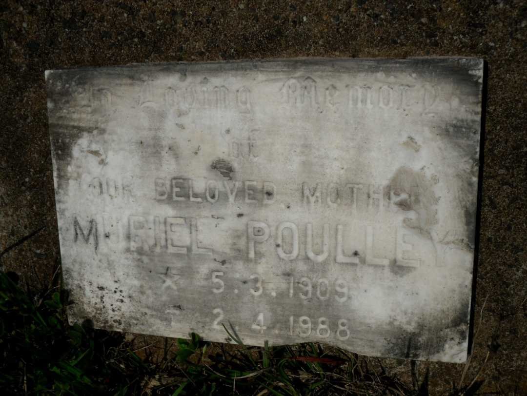POULLEY Muriel 1909-1988