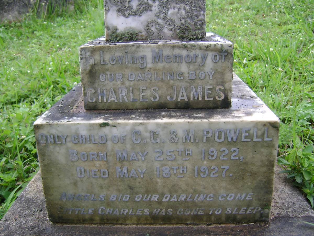 POWELL Charles James 1922-1927