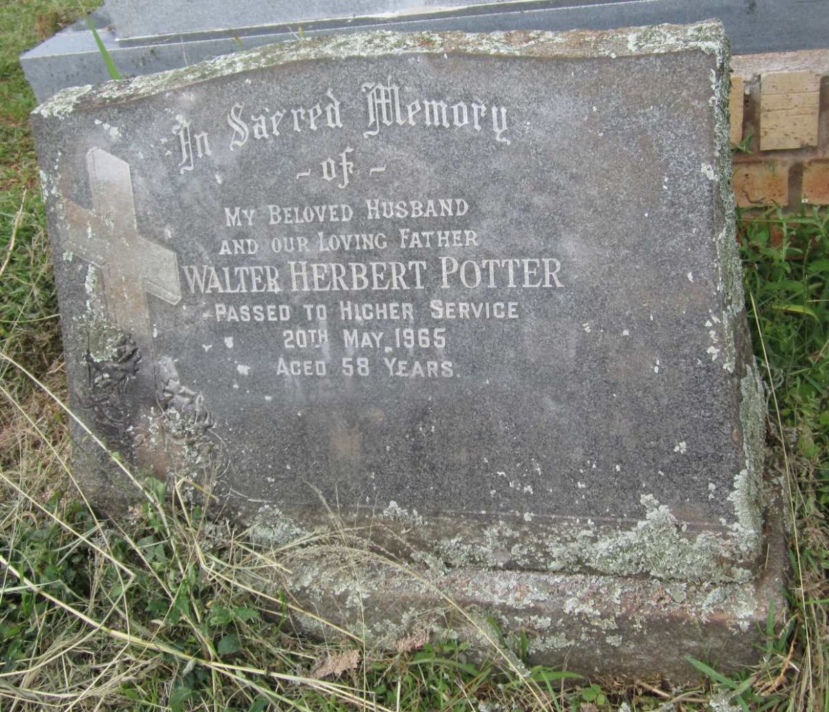 POTTER Walter Herbert -1965