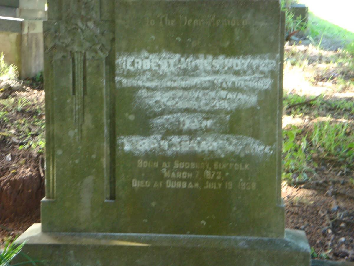 POTTER Herbert Mills  -1931 &amp; Lilian Susan	 1873-1938