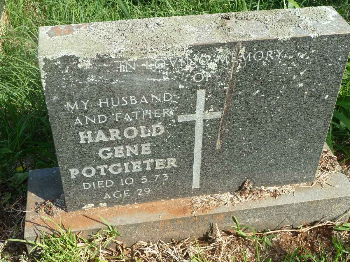 POTGIETER Harold Gene -1973