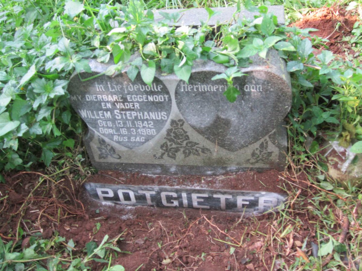 POTGIETER Willem Stephanus 1942-1980