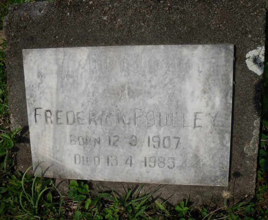 POULLEY Frederick 1907-1983