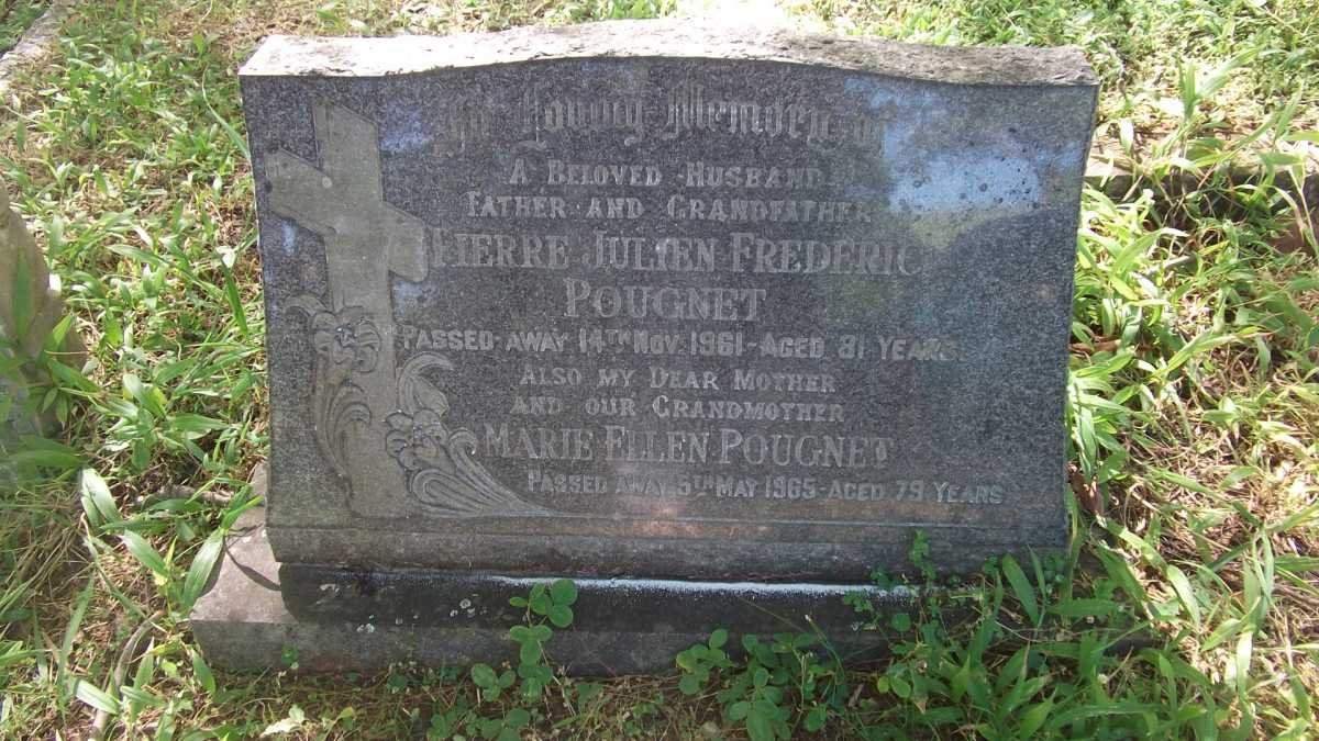 POUGNET Pierre Julien Frederic -1961 &amp; Marie Ellen -1965