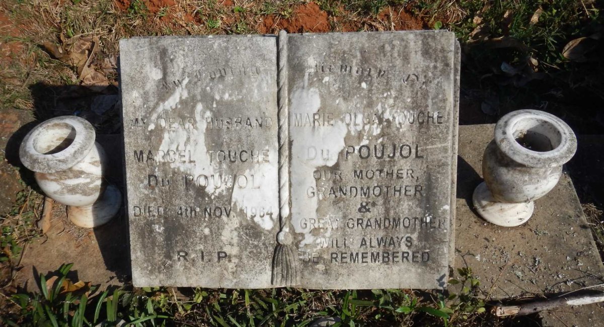 POUJOL Marcel Touche, du -1964 :: DU POUJOL Marie Olga Touche