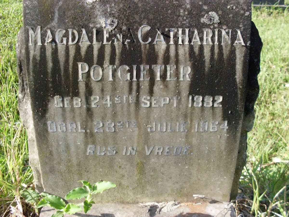 POTGIETER Magdalena Catharina 1882-1964