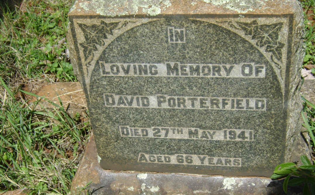 PORTERFIELD David -1941