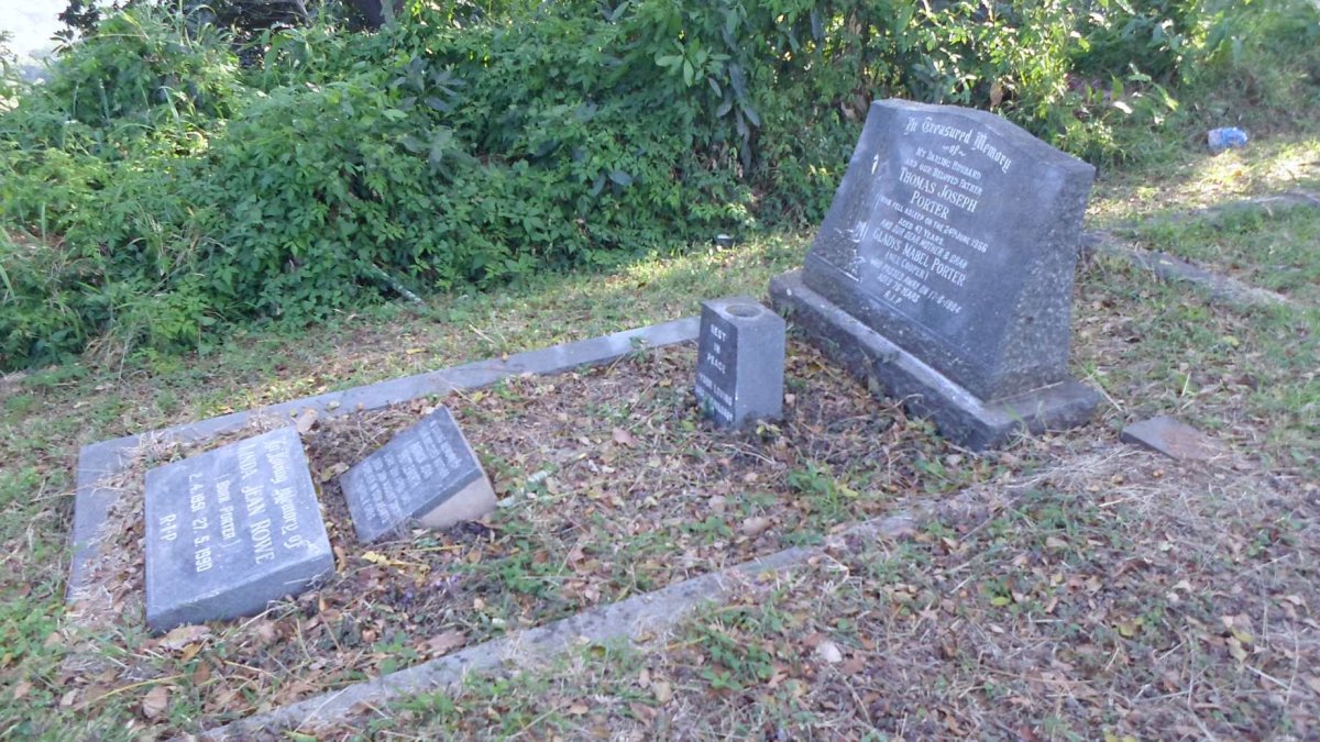 PORTER Thomas Joseph -1966 &amp; Gladys Mabel nee COOPER -1994 :: SHUTTLEWORTH Patricia Joan 1945-2013