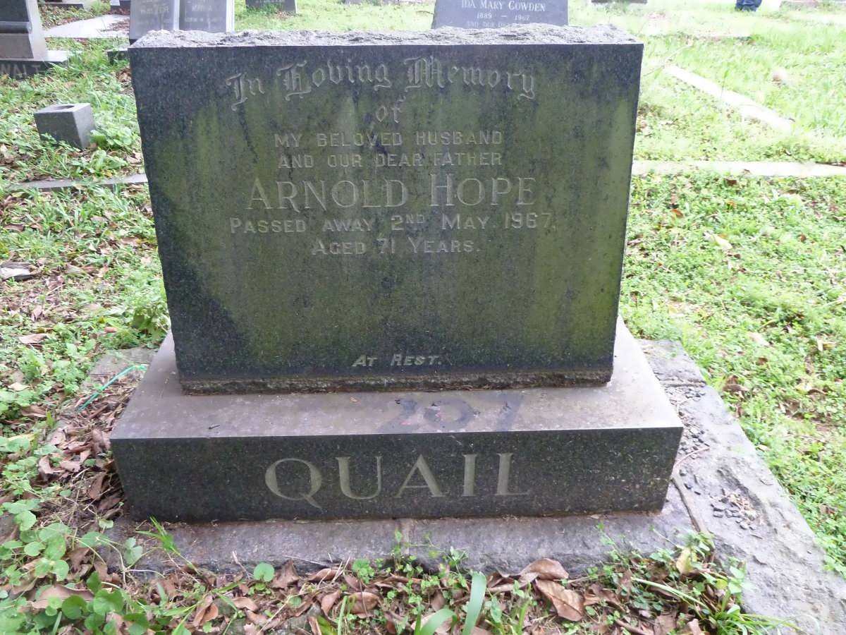 QUAIL Arnold Hope -1967
