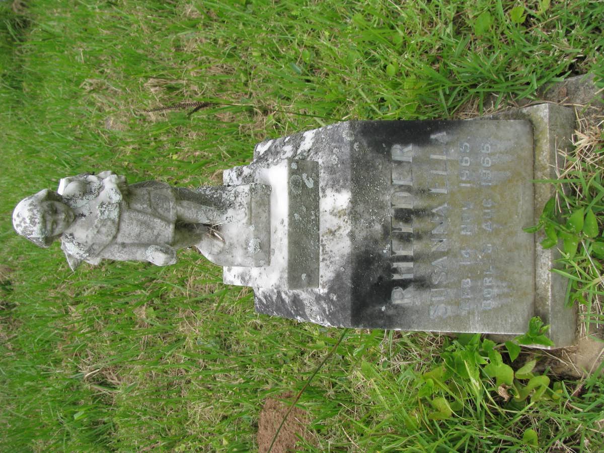RHEEDER Susanna Ella 1965-1966