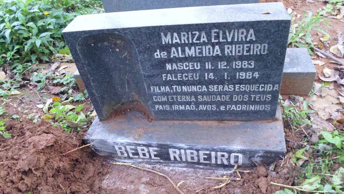 RIBEIRO Mariza Elvira, Bebe nee de ALMEIDA RIBEIRO 1983-1984