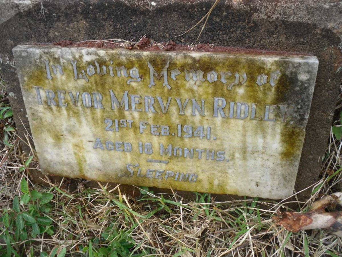 RIDLEY Trevor Mervyn -1941
