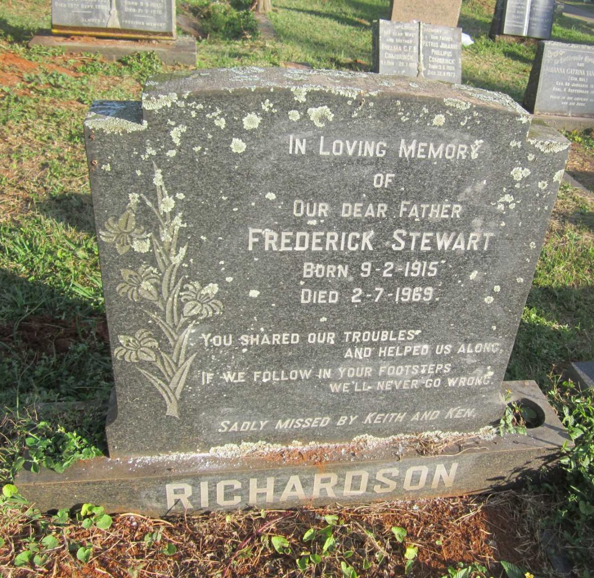 RICHARDSON Frederick Stewart 1915-1969
