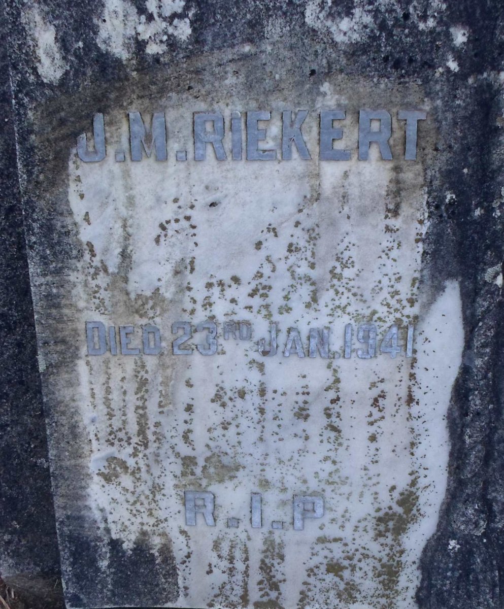 RIEKERT J.M. -1941