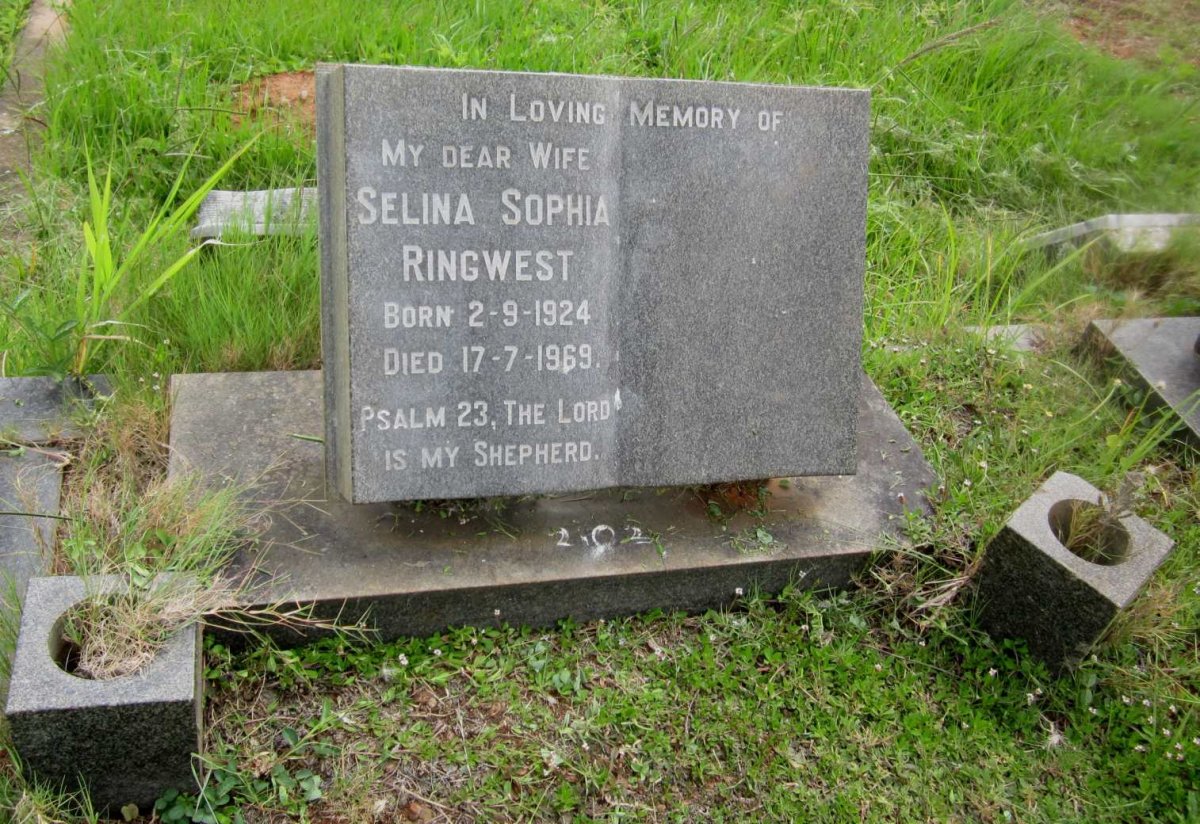 RINGWEST Selina Sophia 1924-1969