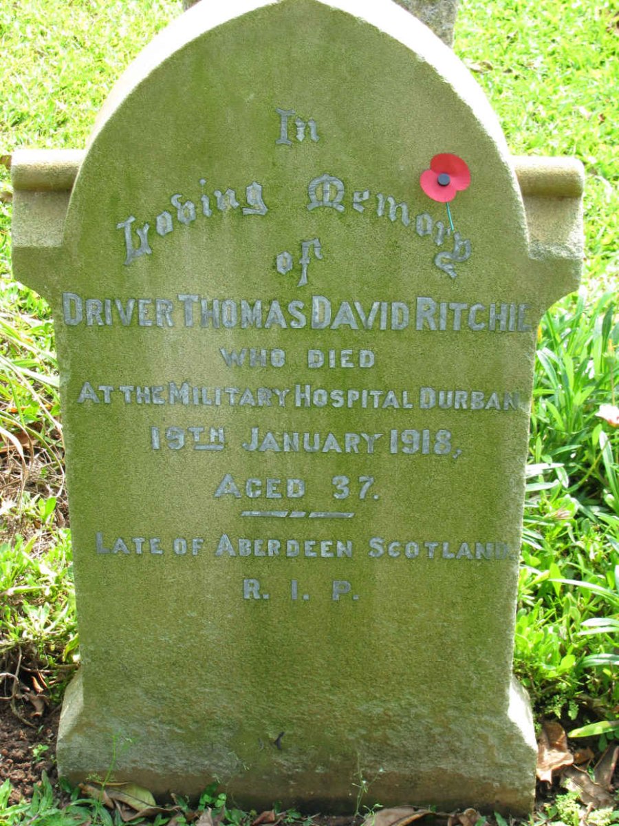 RITCHIE Thomas David -1918