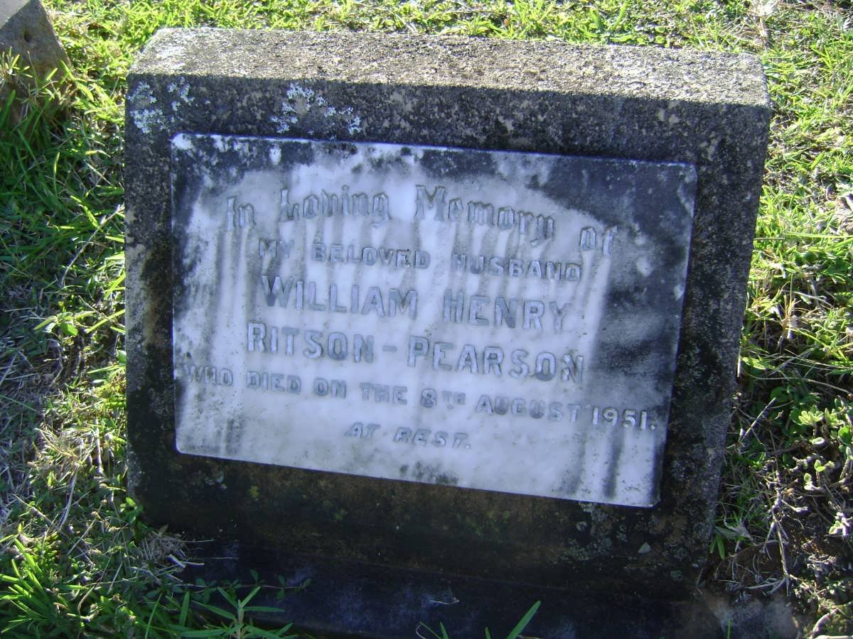 RITSON-PEARSON William Henry -1951