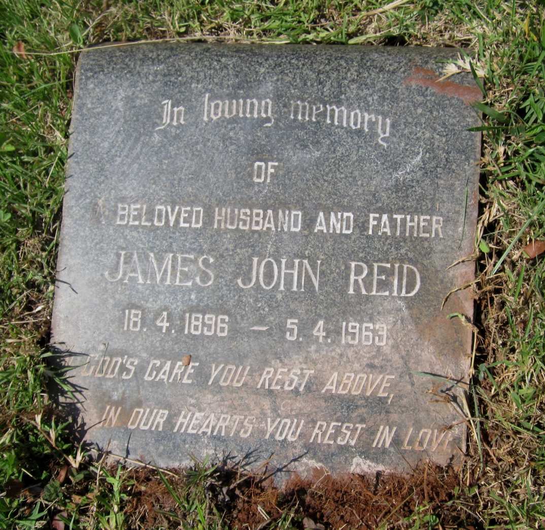 REID James John 1896-1963