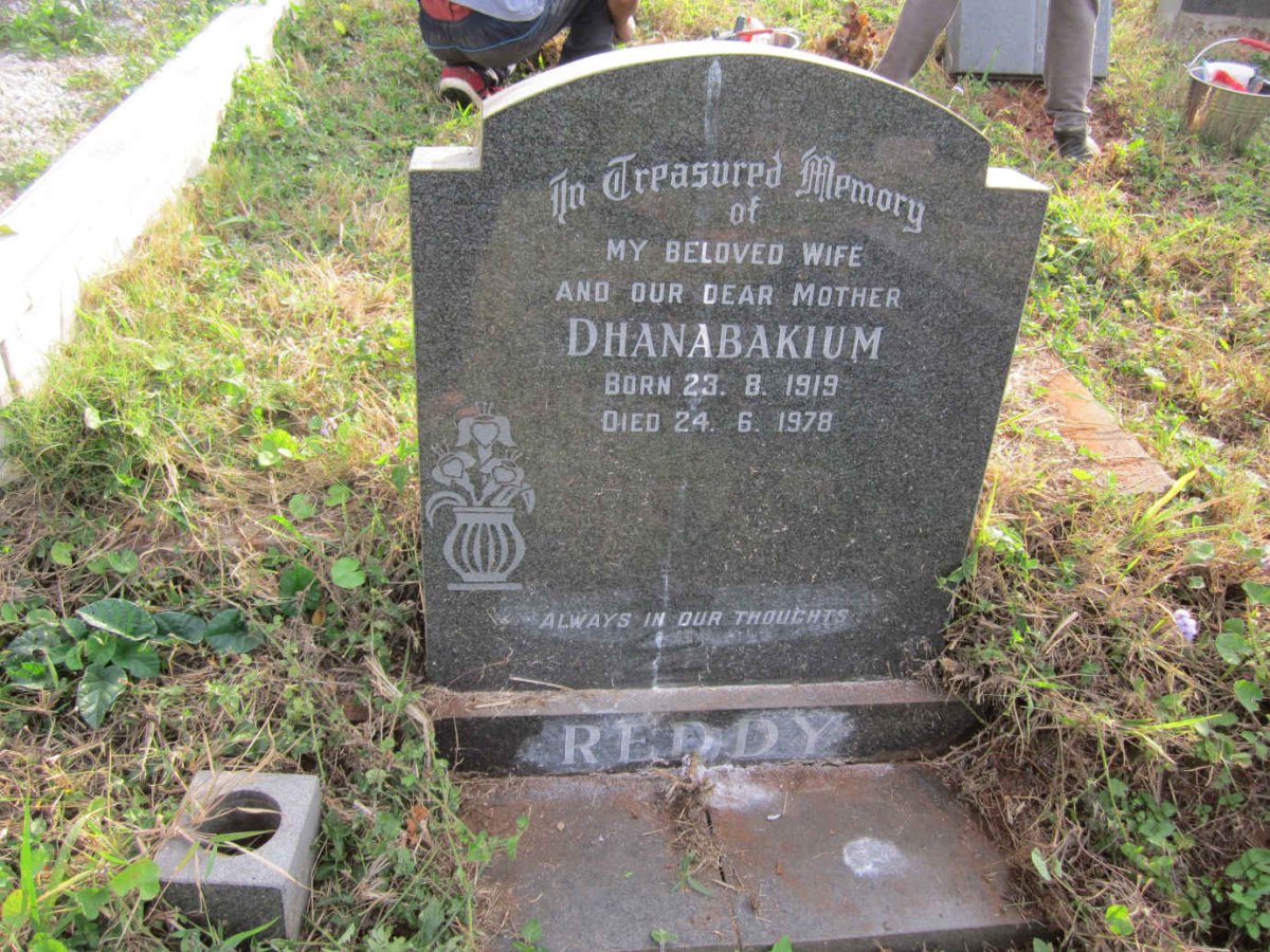 REDDY Dhanabakium 1919-1978