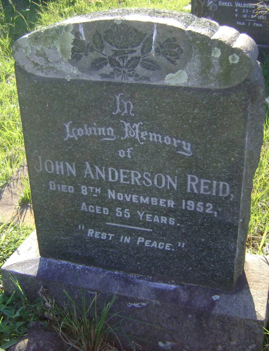 REID John Anderson -1952