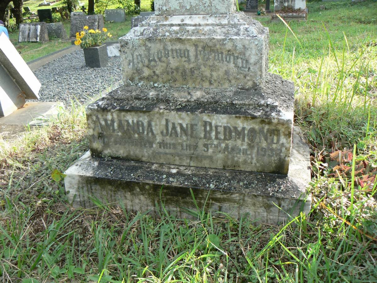 REDMOND Amanda Jane -1932