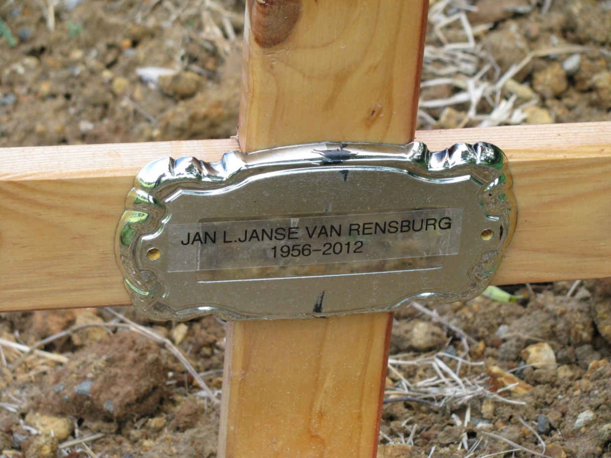 RENSBURG Jan L., Janse van 1956-2012