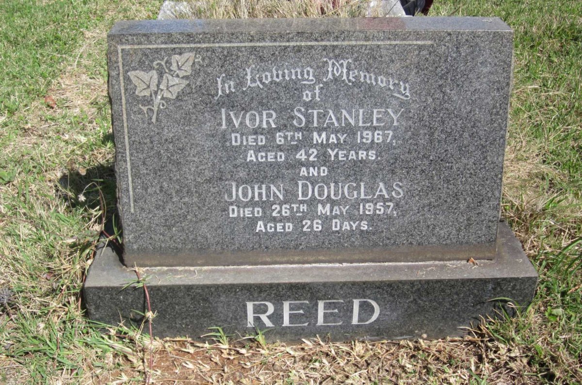 REED Ivor Stanley -1967 :: REED John Douglas -1957