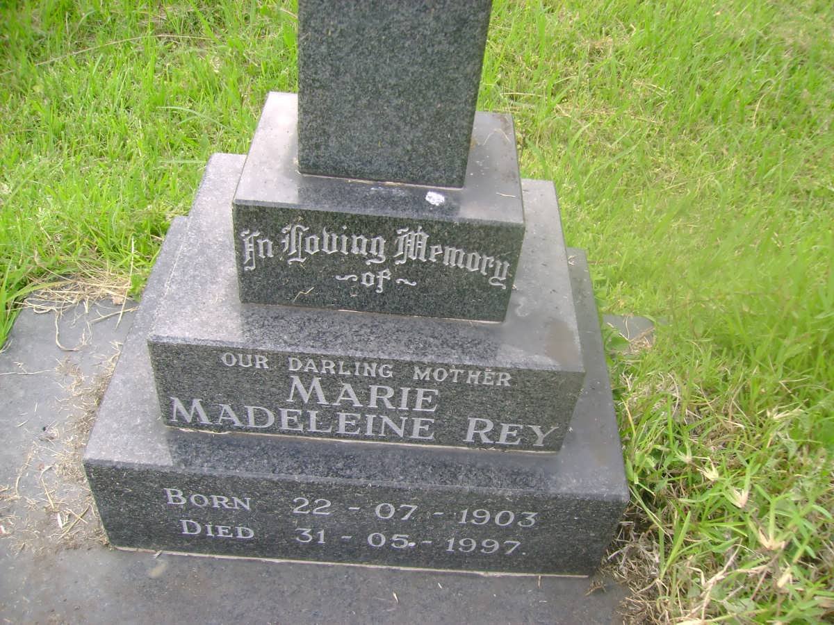 REY Marie Madeleine 1903-1997