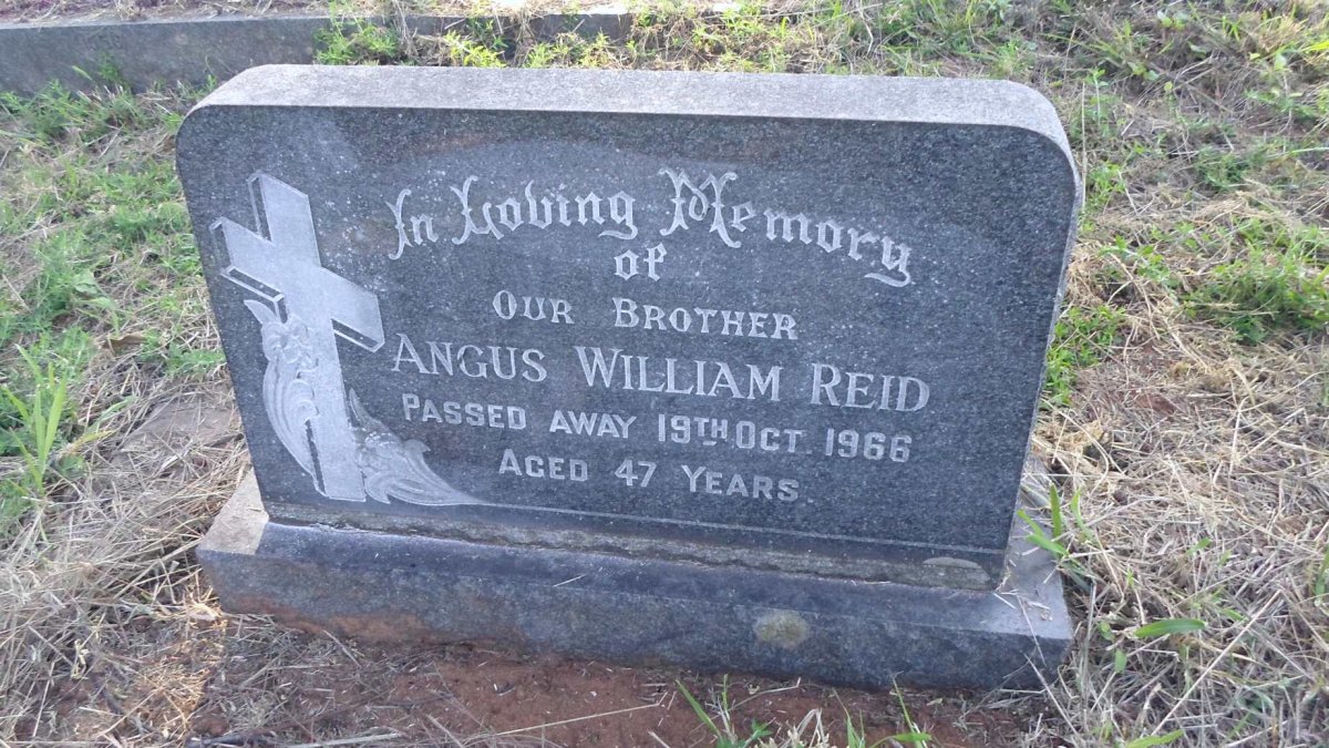 REID Angus William -1966