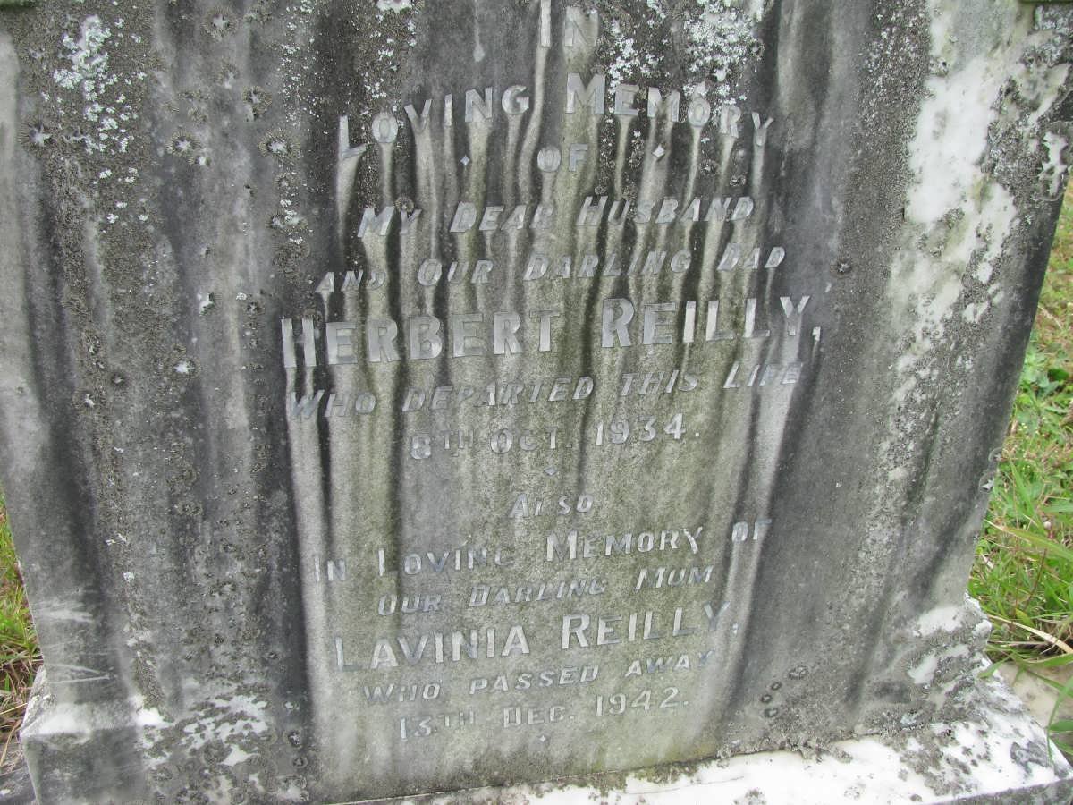 REILLY Herbert -1934 &amp; Lavinia -1942