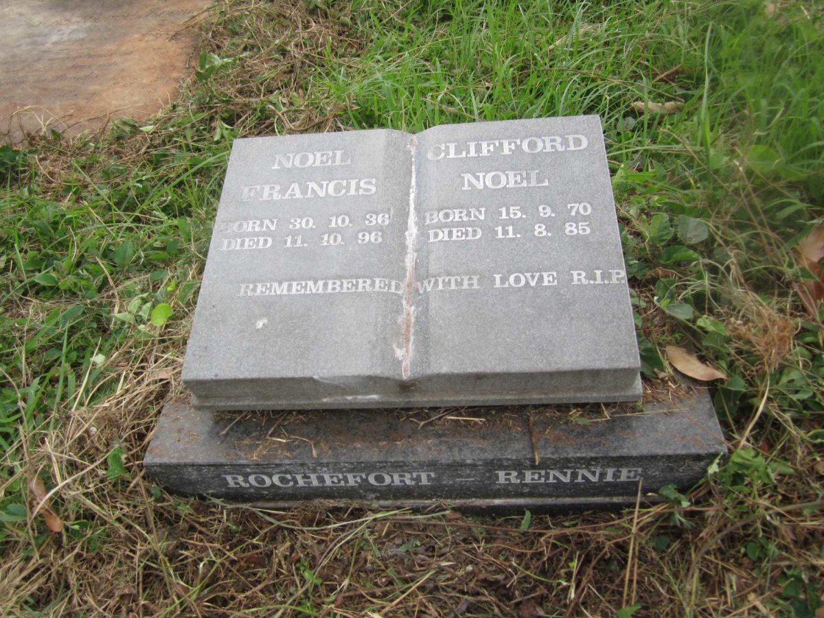 RENNIE Noel Francis, ROCHEFORT 1936-1996 :: ROCHEFORT-RENNIE Clifford Noel 1970-1985