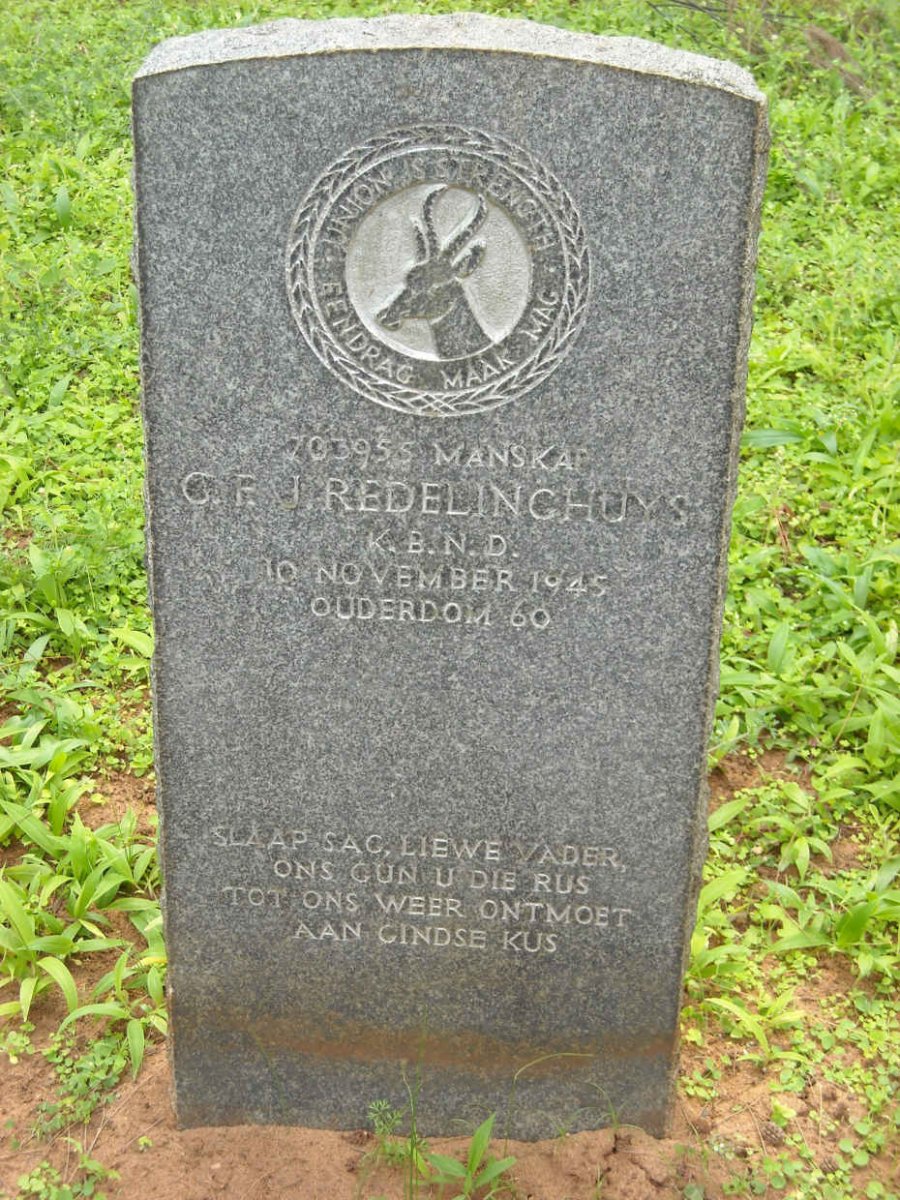 REDELINGHUYS G.F.J. -1945