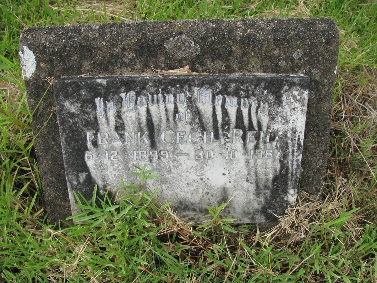 REID Frank Cecil 1899-1967
