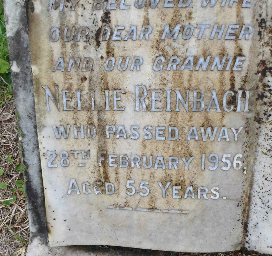 REINBACH Nellie -1956