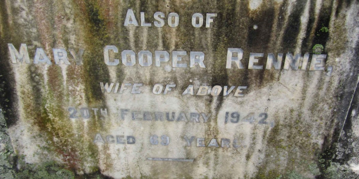 RENNIE Mary Cooper -1942