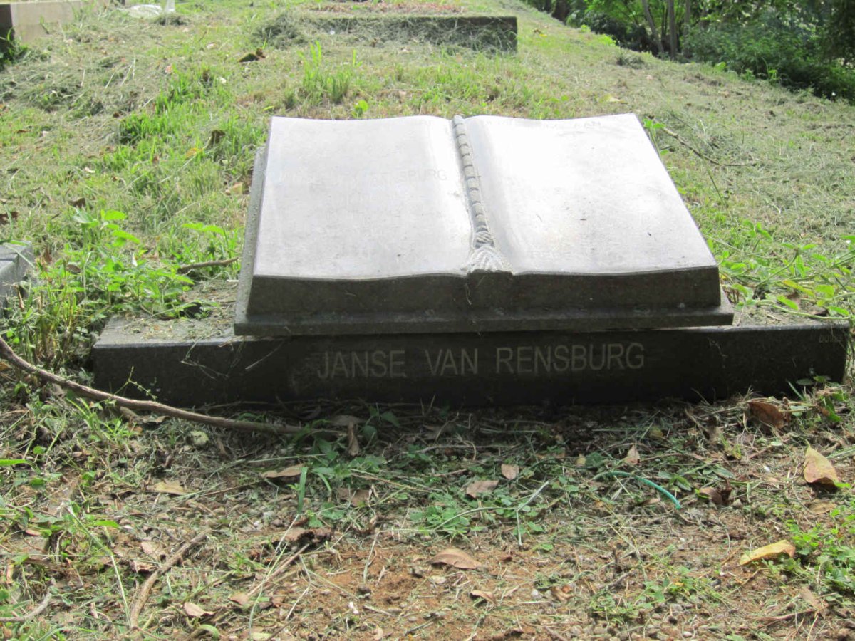 RENSBURG Charles George Smith, Janse van 1942-1997