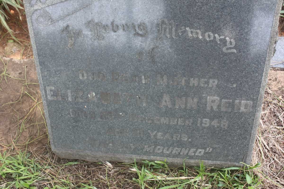 REID Elizabeth Ann -1948