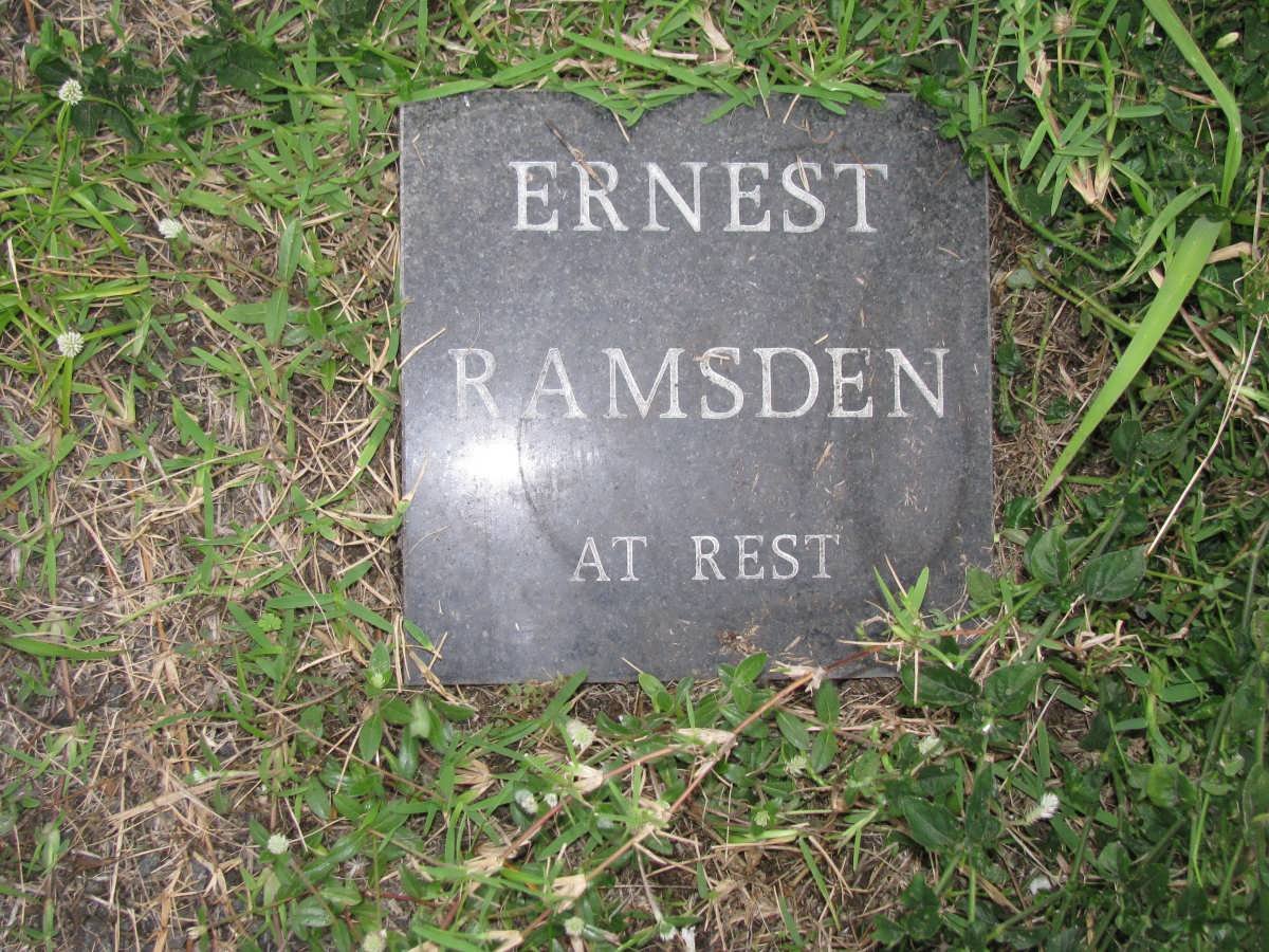RAMSDEN Ernest