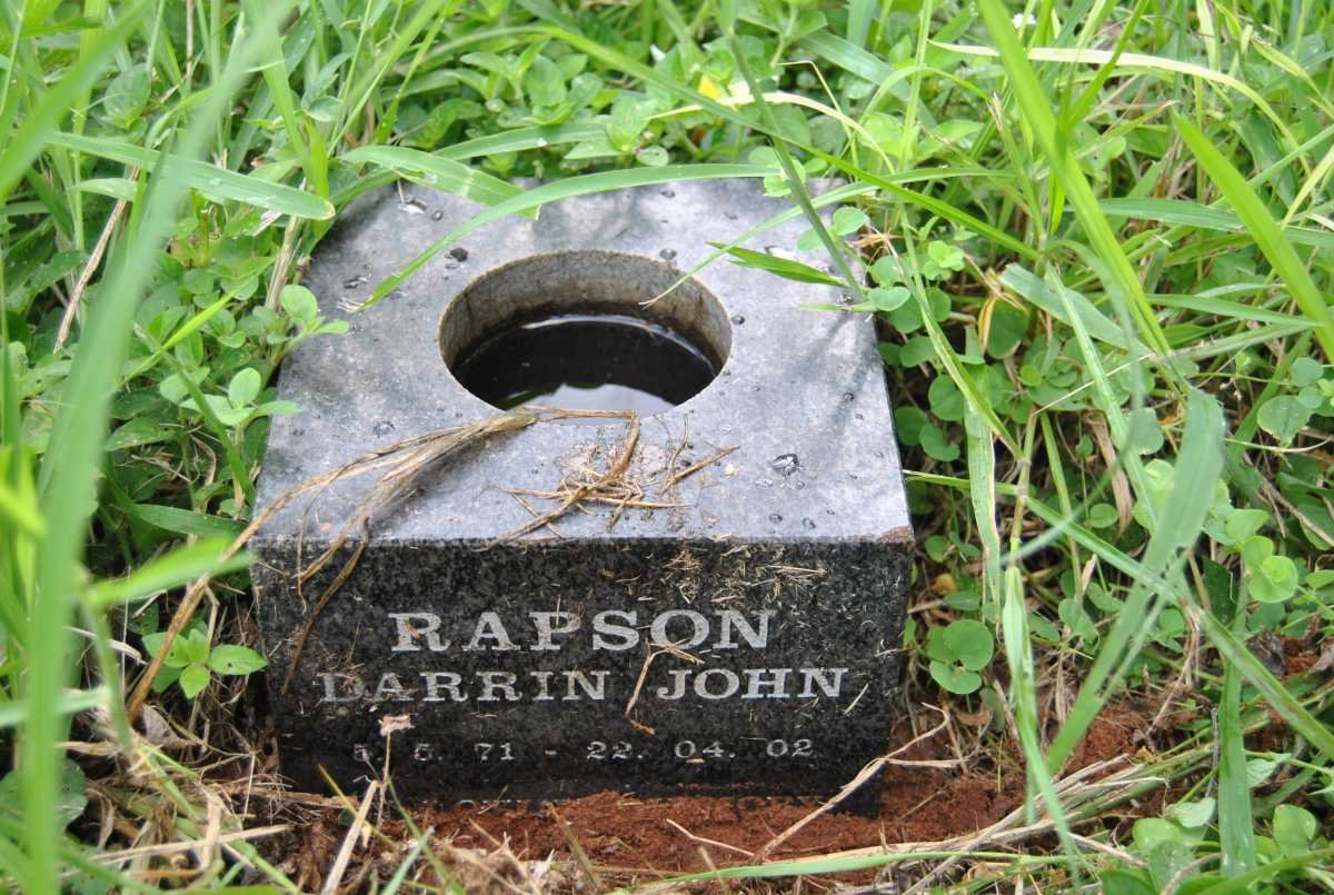 RAPSON Darrin John 1971-2002