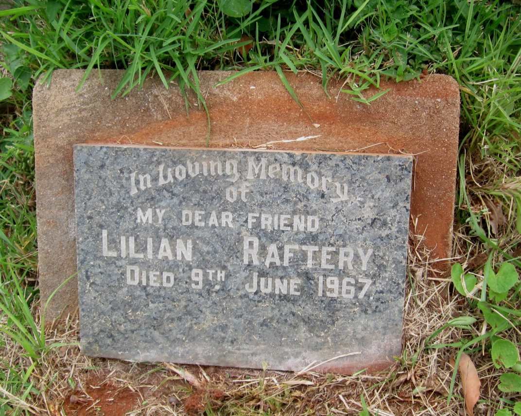 RAFTERY Lilian -1967