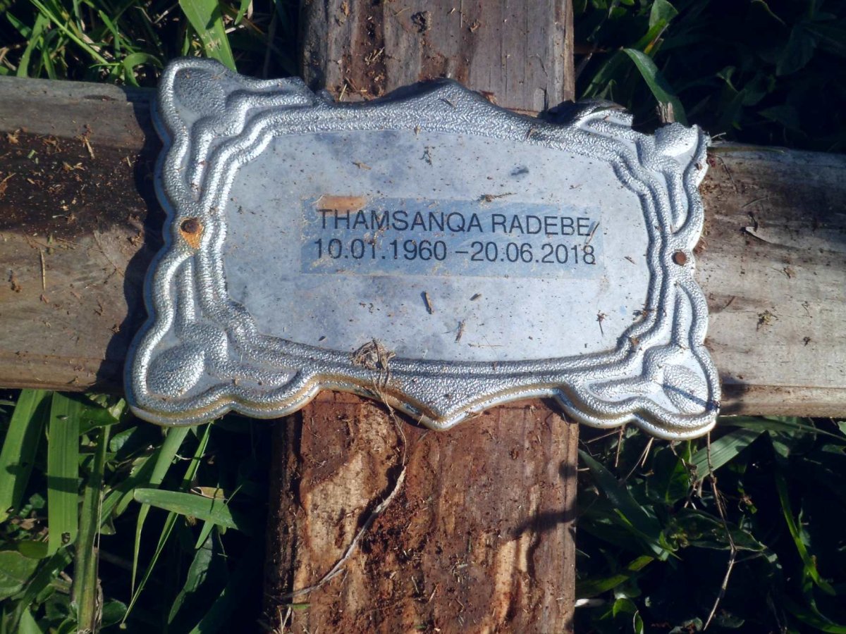 RADEBE Thamsanqa 1960-2018