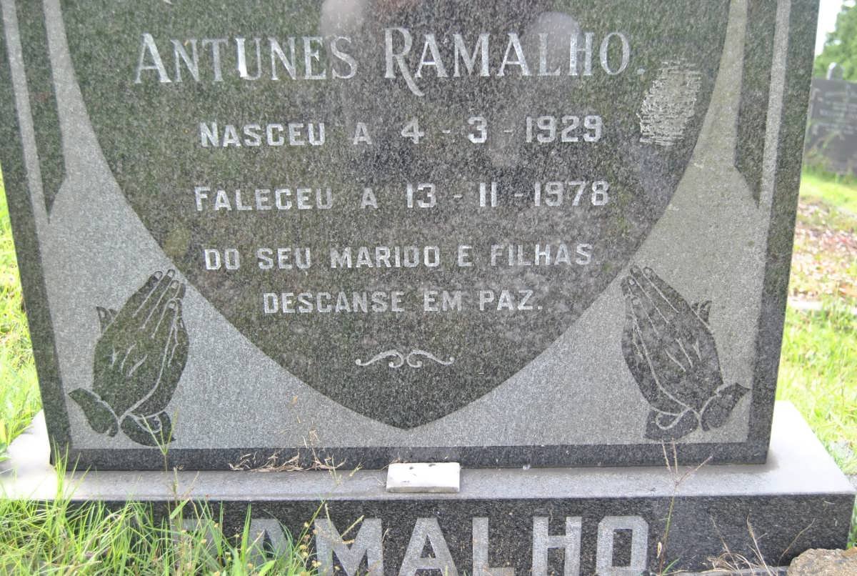 RAMALHO Antunes 1929-1978