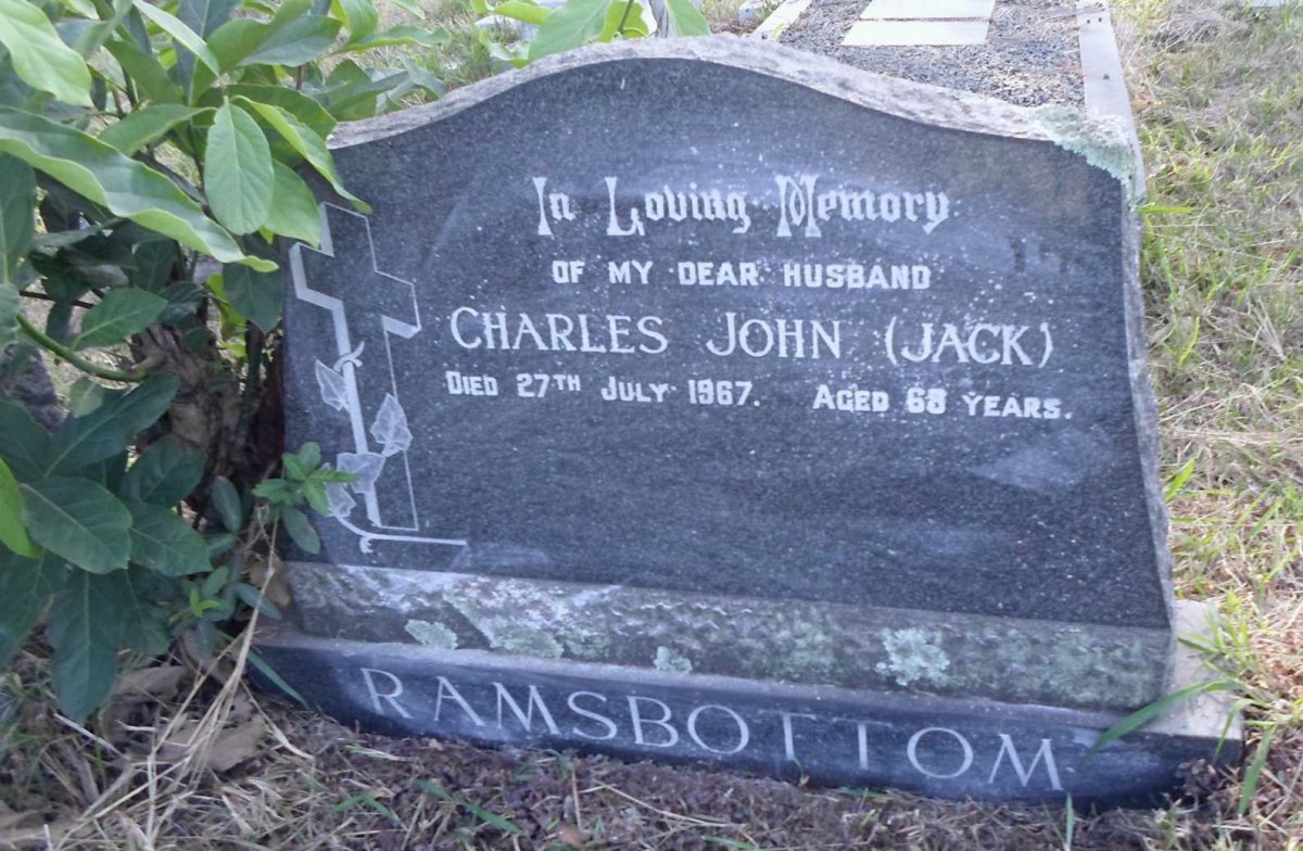 RAMSBOTTOM Charles John -1967