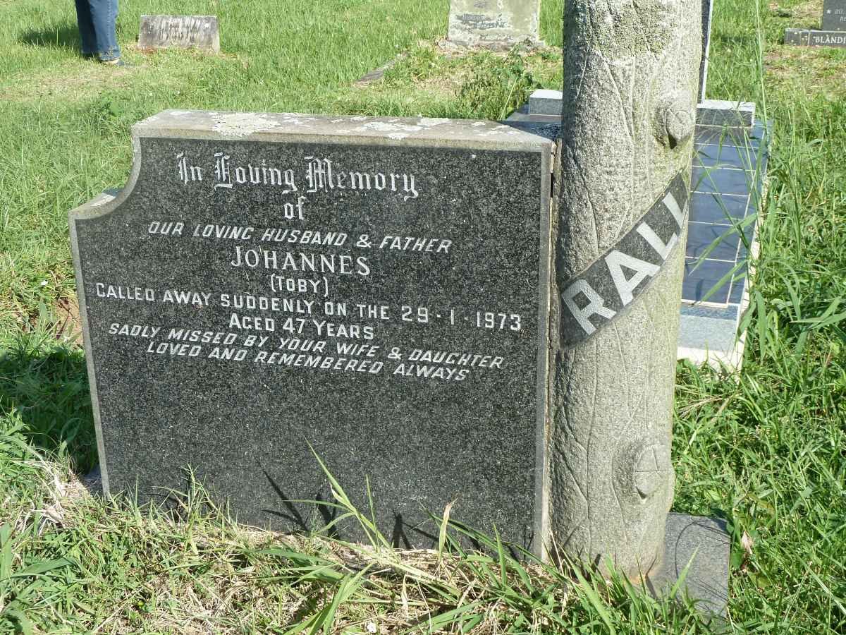 RALL Johannes -1973