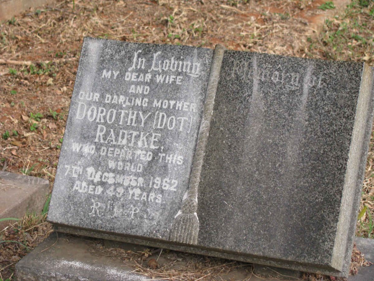 RADTKE Dorothy -1962