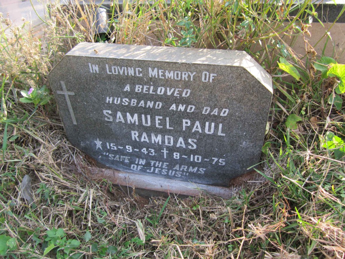 RAMDAS Samuel Paul 1943-1975