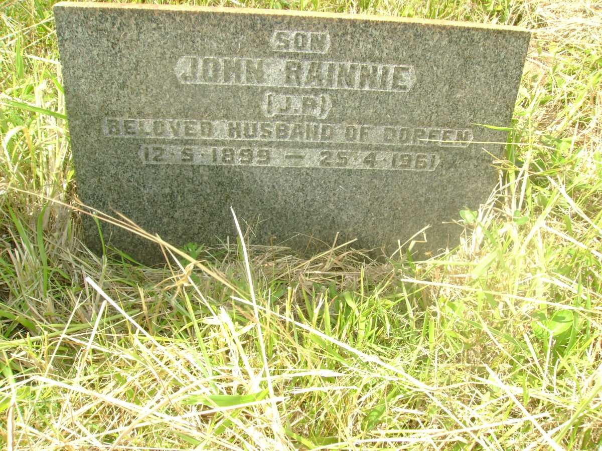 RAINNIE John 1899-1961